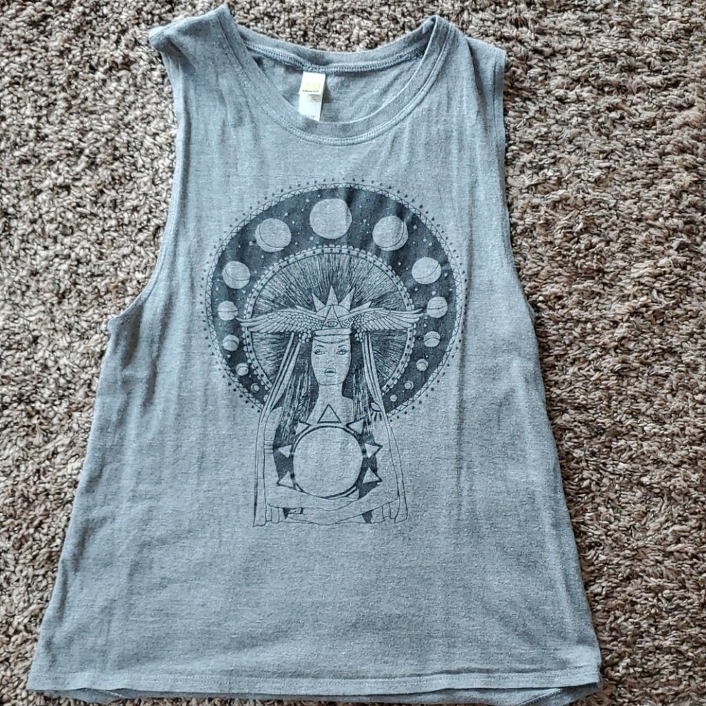 Royal Apparel Grey Moonchild tank